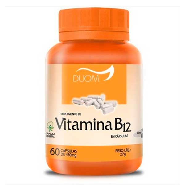 VITAMINA B12 60 CÁPSULAS DUOM - Planet Fit