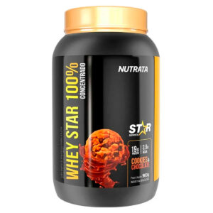 WHEY STAR 100% CONCENTRADO 900G NUTRATA