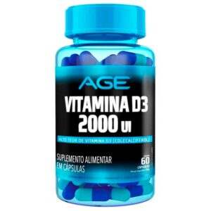 VITAMINA D3 2000 UI 60 CÁPSULAS AGE